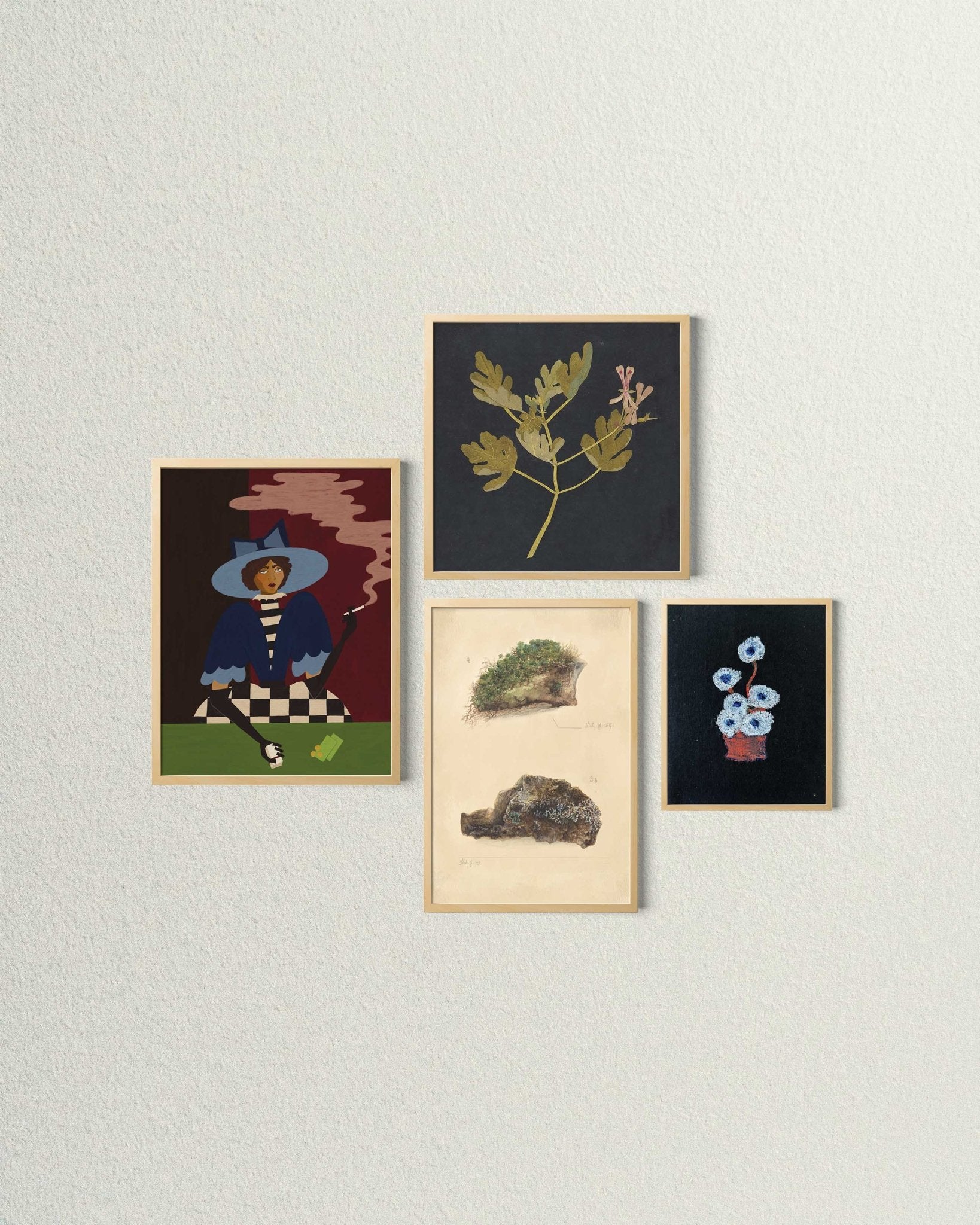 dark academia digital art gallery wall - The Sorry Girls