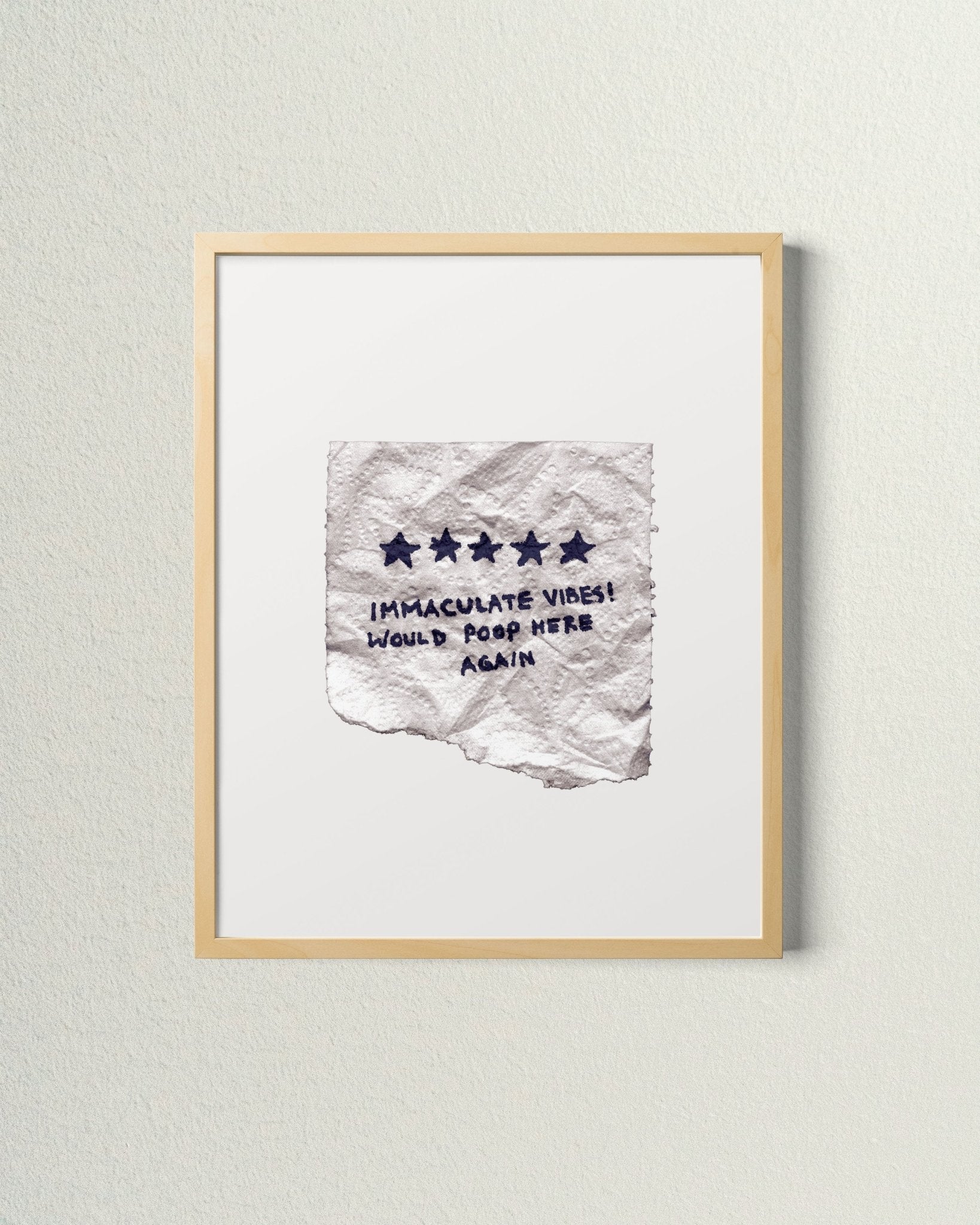 toilet paper digital print - The Sorry Girls