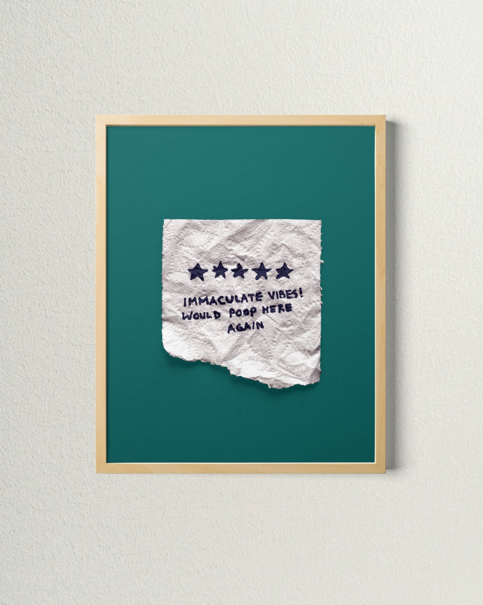 toilet paper digital print - The Sorry Girls