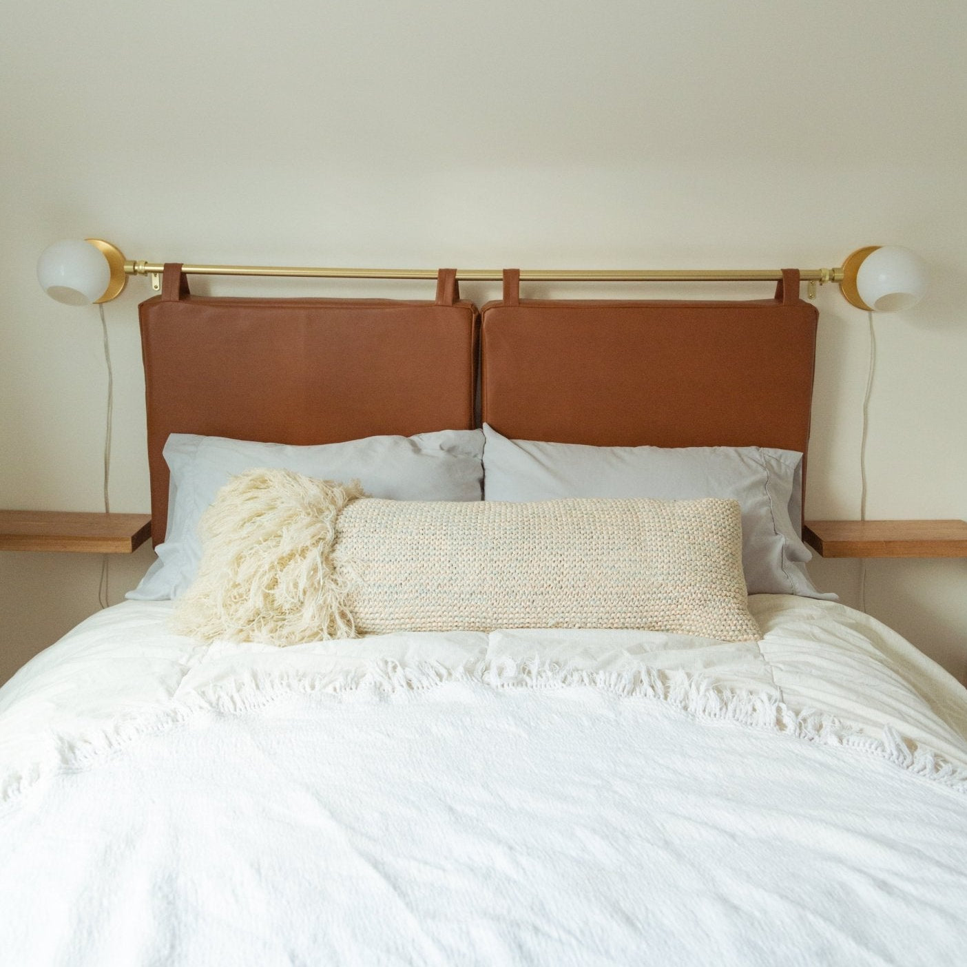 Hanging Pillow Headboard | Template