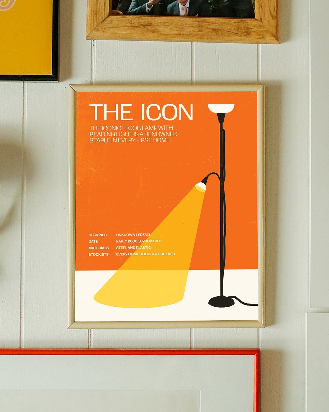 the iconic lamp digital art - The Sorry Girls
